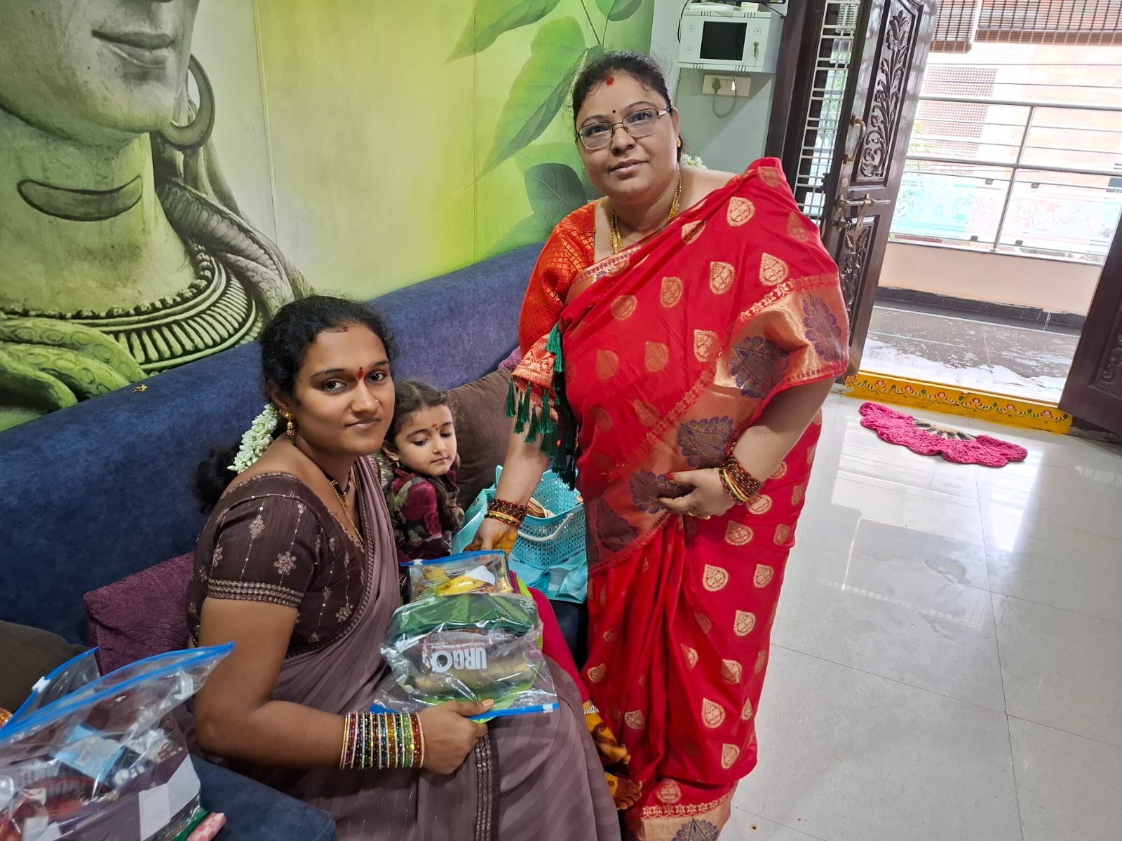 Suvasini And kumari pooja, In the eve of Sarannavarathri 2025